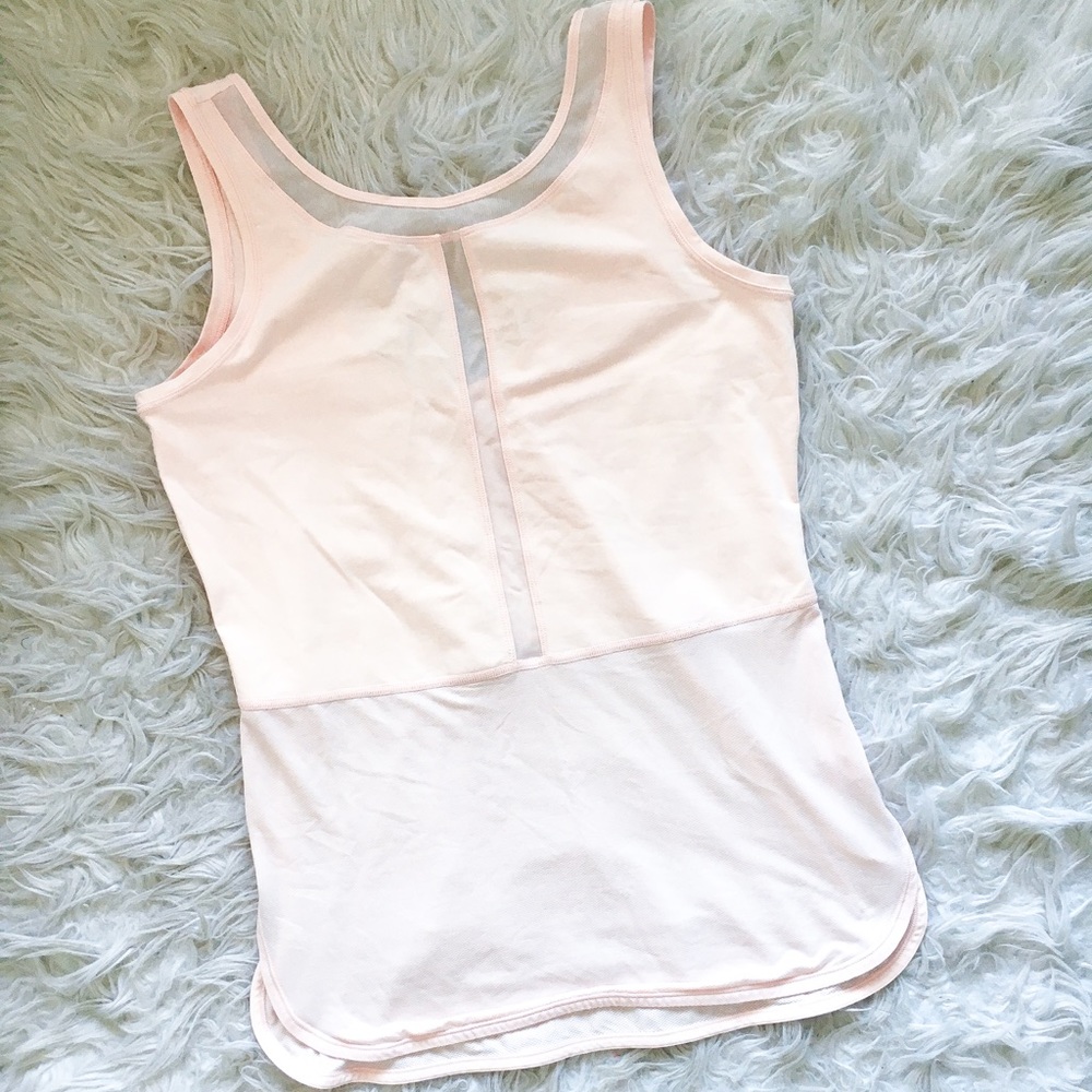 Lululemon Light Pink Lightweight Tank